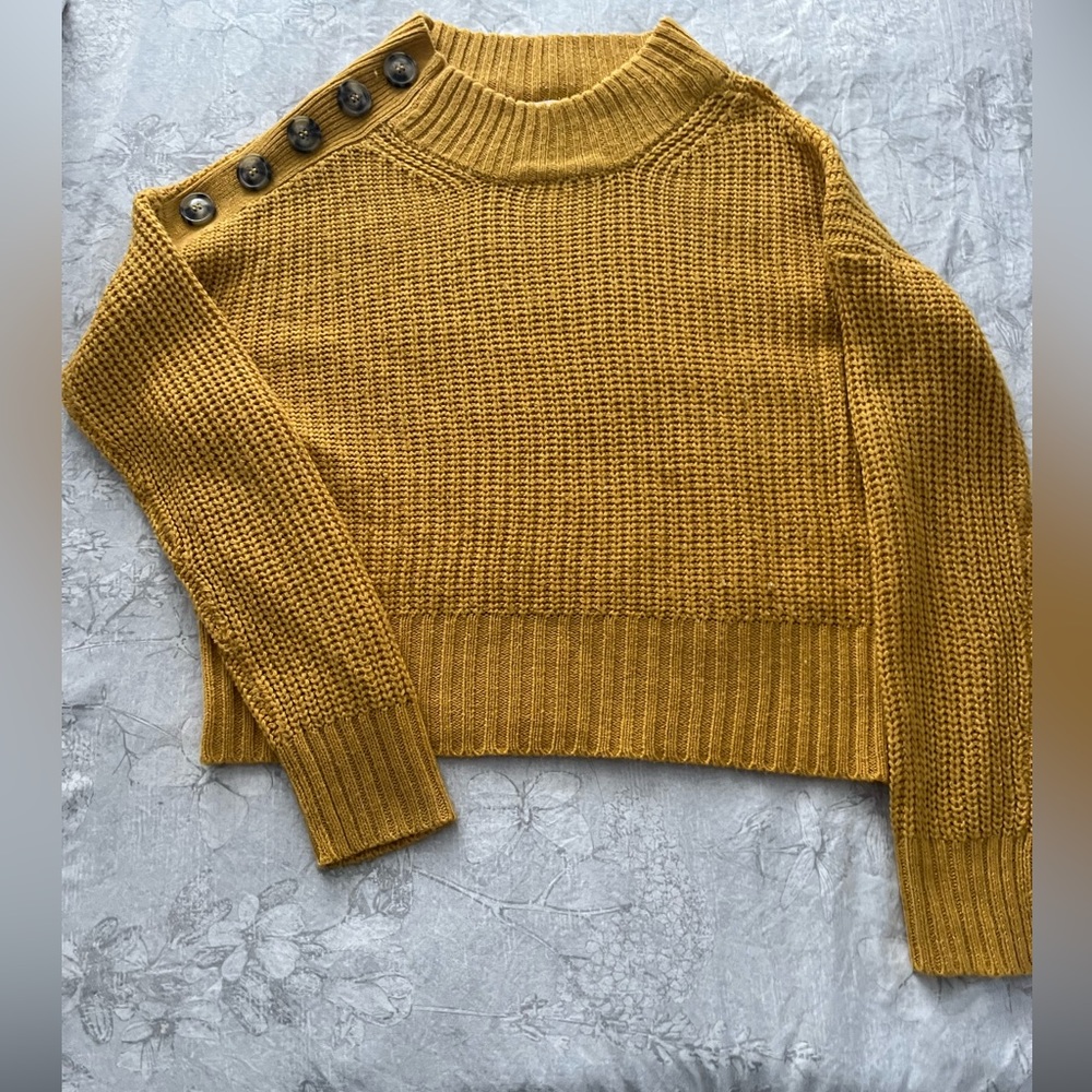 Quilted sweater